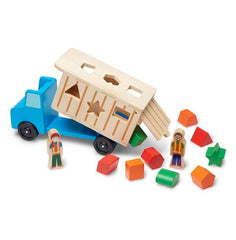 SHAPE-SORTING DUMP TRUCK - SET OF 12