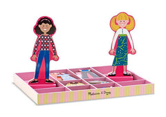 ABBY AND EMMA MAGNETIC DRESS-UP - SET OF 60