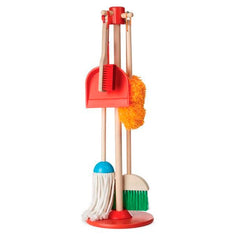 LETS PLAY HOUSE DUST SWEEP AND MOP - SET OF 6