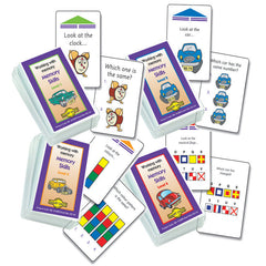Memory Skills Chute Cards Set