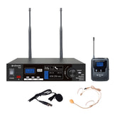 Citronic TU series bodypack wireless microphone systems – 1 Channel