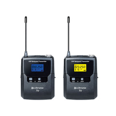 Citronic TU series bodypack wireless microphone systems – 2 Channel