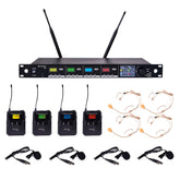 Citronic TU series bodypack wireless microphone systems – 4 Channel