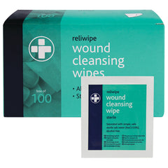 Wipes Saline Cleansing Box 100