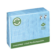 Chicopee J-Cloth Biodegrad Blu Pk50