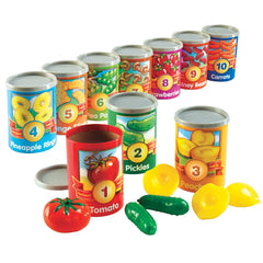 1-10 Counting Cans