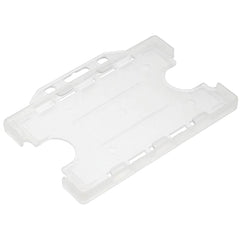 Swipe Card Holder D/S Clear Pk50