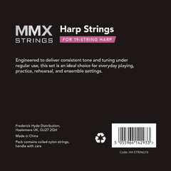MMX harp string set - 19 strings