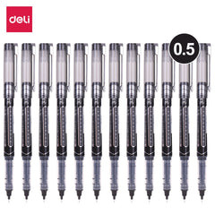 DELI EQ20220 Roller Pen .5mm Black(1x12)