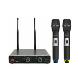 Chord SU20 2-channel wireless microphone set - 864.8MHz (Blue) + 863.1MHz (Yellow)