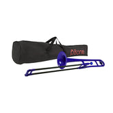 pBone plastic Bb tenor trombone - Blue