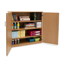 Monarch MEQ1000 stock cupboard with 1 fixed & 2 adjustable shelves