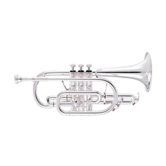 John Packer JP271SW Smith-Watkins intermediate Bb cornet outfit – Silver plated