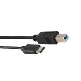 Pro Signal USB-C male to USB B male 2.0 cable