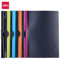 E38964 A4 Clip Report Cover (Assorted)Deli
