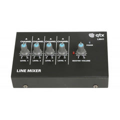 QTX LM41 4 channel mini line mixer