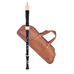 Aulos 533B bass recorder