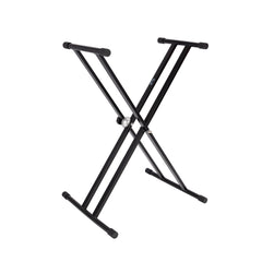Lawrence X frame double braced height adjustable keyboard stand