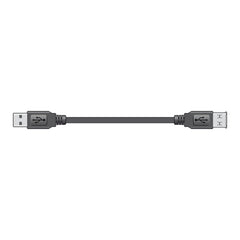 AV Link USB 2.0 type A plug to type A socket cable - 5.0m