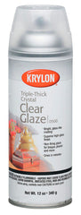 GLAZE SPRAY KRYLON TRIPLE THICK CRYSTAL CLEAR 12 OZ