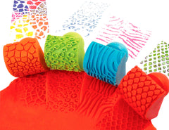 STAMPERS PATTERN ANIMAL SET OF 4