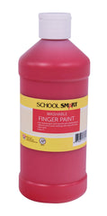 PAINT FINGER WASHABLE RED PINT - SCHOOL SMART