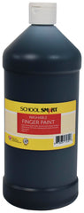 PAINT FINGER WASHABLE BLACK QUART - SCHOOL SMART