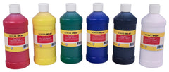 PAINT FINGER WASHABLE ASST COLORS PINT SCHOOL SMART SET OF 6