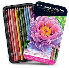 PENCILS COLORED PRISMACOLOR PR SETS BOTANICAL GARDEN SET OF 12