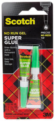 GLUE SUPER SCOTCH GEL .07 OZ PK OF 2