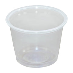 CUPS - 1 OZ CLEAR PP PORTION CUPS - PACK OF 100