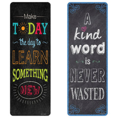 BOOKMARK - CHALK IT UP MOTIVATIONAL QUOTES
