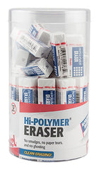 ERASER PENTEL HI-POLYMER SMALL PACK OF 48