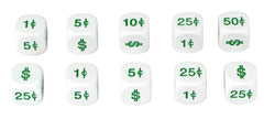 DICE MONEY DICE SET OF 10