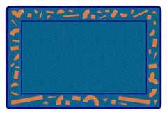 CHILDCRAFT - CARPETS - BUILDING BLOCKS - RECTANGLE - 6 FT X 9 FT - SPECIFY CARPET COLOR