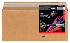 MARKER PERMANENT INTENSITY FINE BLACK BULK CASE OF 200