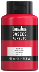 PAINT ACRYLIC LIQUITEX BASICS PRIMARY RED 14 OZ