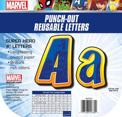 LETTERS PUNCH OUT MARVEL SUPER HERO 4 IN SET OF 223