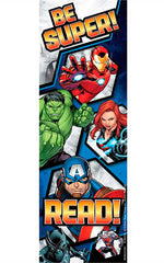 BOOKMARKS MARVEL SUPER HERO 2X6 IN PK OF 36