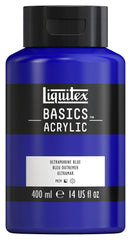 PAINT ACRYLIC LIQUITEX BASICS ULTRAMARINE BLUE 14 OZ