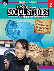 WORKBOOK 180 DAYS OF SOCIAL STUDIES GR 2