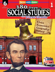 WORKBOOK 180 DAYS OF SOCIAL STUDIES GR 1