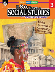 WORKBOOK 180 DAYS OF SOCIAL STUDIES GR 3