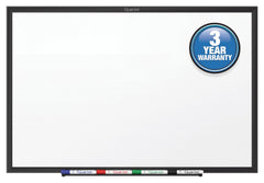 BOARD - 6 X 4 FT - WHITEBOARD - BLACK - QRTS537B