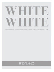 PAD DRAWING FABRIANO WHITE 8X8 IN 300 GSM 20 SHTS