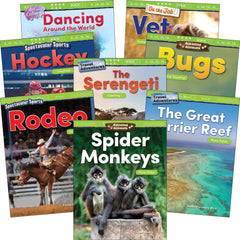 BOOKS NUMBERS AND COUNTING - SET OF 8