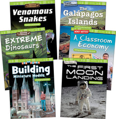 BOOKS FRACTIONS AND DECIMALS GR 4-5 SET OF 6