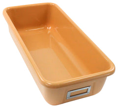 SHIRLEY KS TAN STORAGE BIN - 19 L X 9 W X 4-3/8 H - TAN - EACH