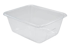 SHIRLEY KS T-134 STORAGE BIN - 14-1/2 L X 11.5 W X 6-1/4 H - CLEAR - EACH