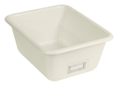 SHIRLEY KS T-134 STORAGE BIN - 14-1/2 L X 11-1/2 W X 6-1/4 H - IVORY - EACH